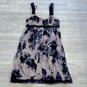LOFT Floral Sundress, Size 4